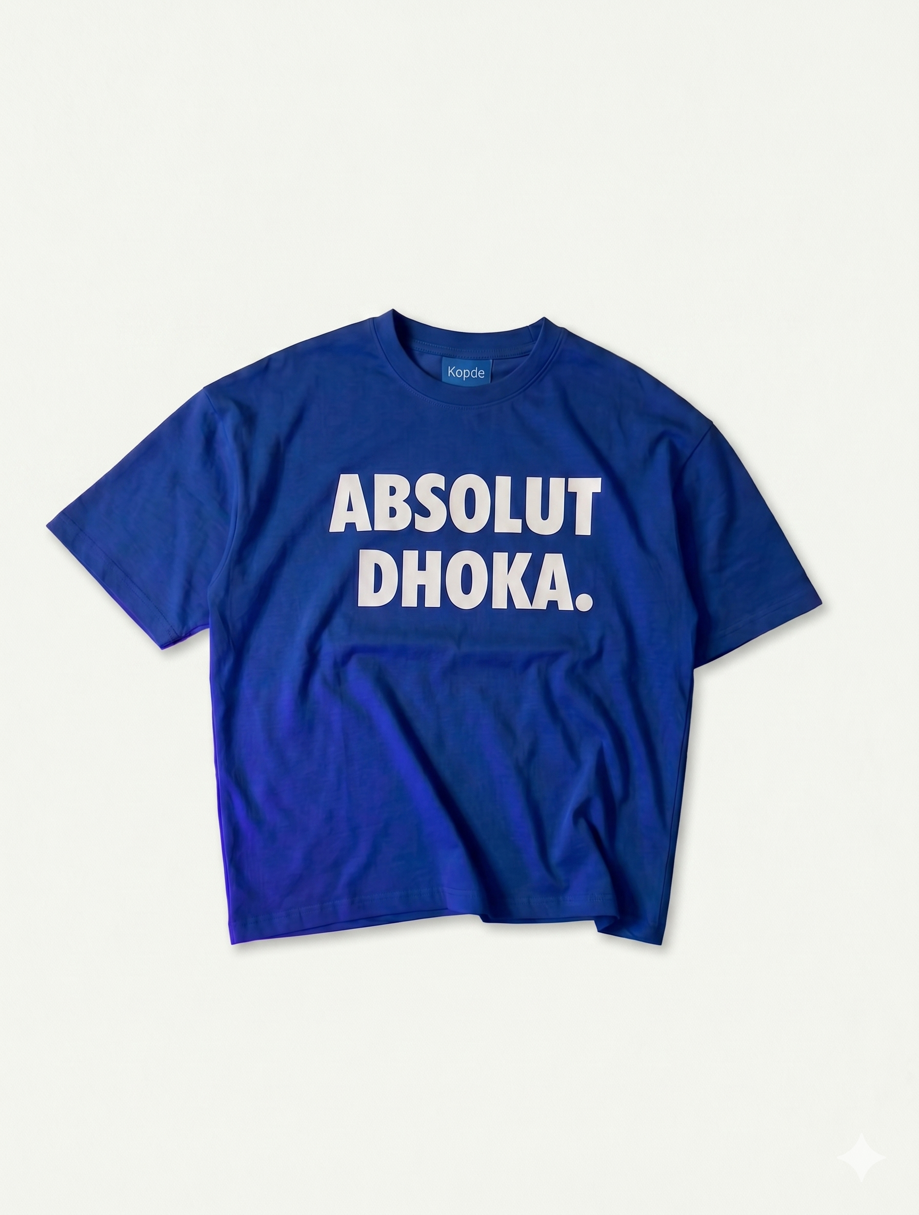 ABSOLU DHOKA. Oversized Tee