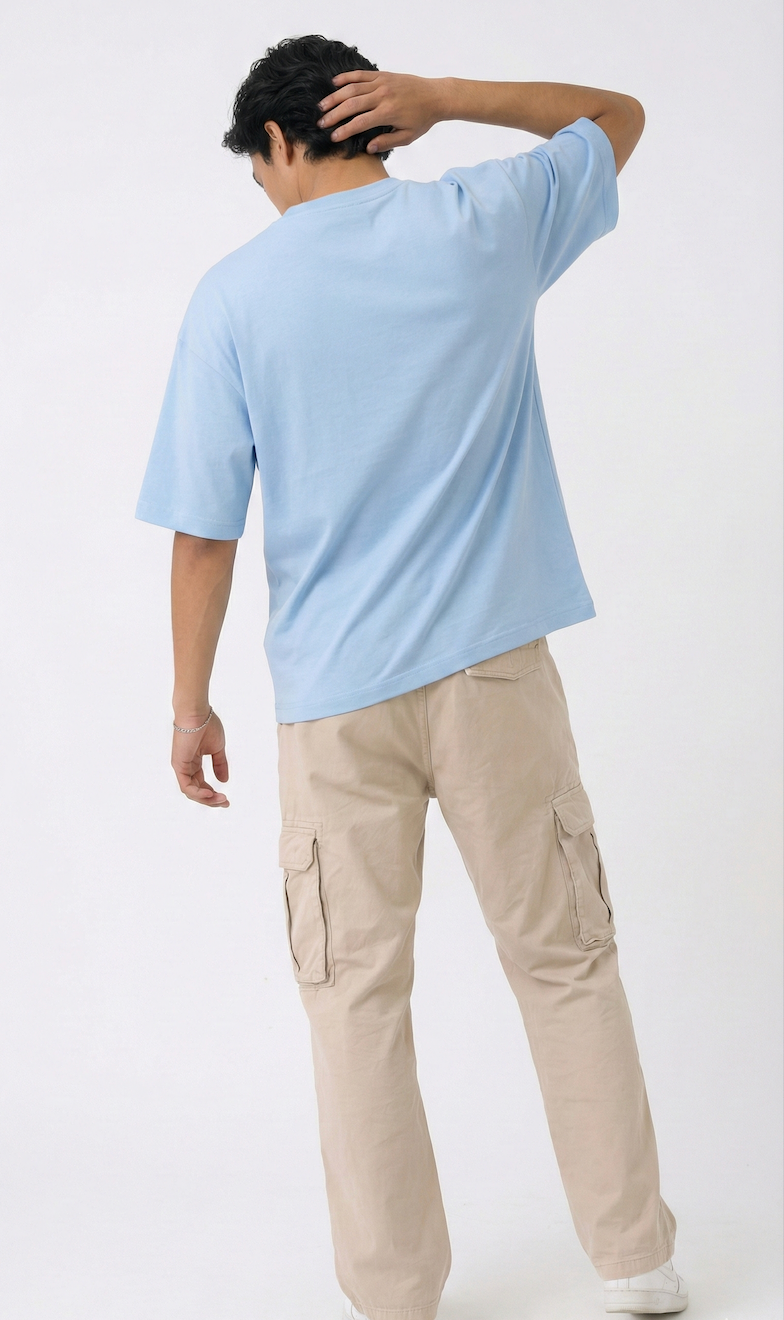 Boston Varsity Tee – Blue