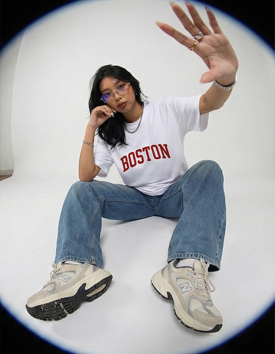 Boston Varsity Tee – Red
