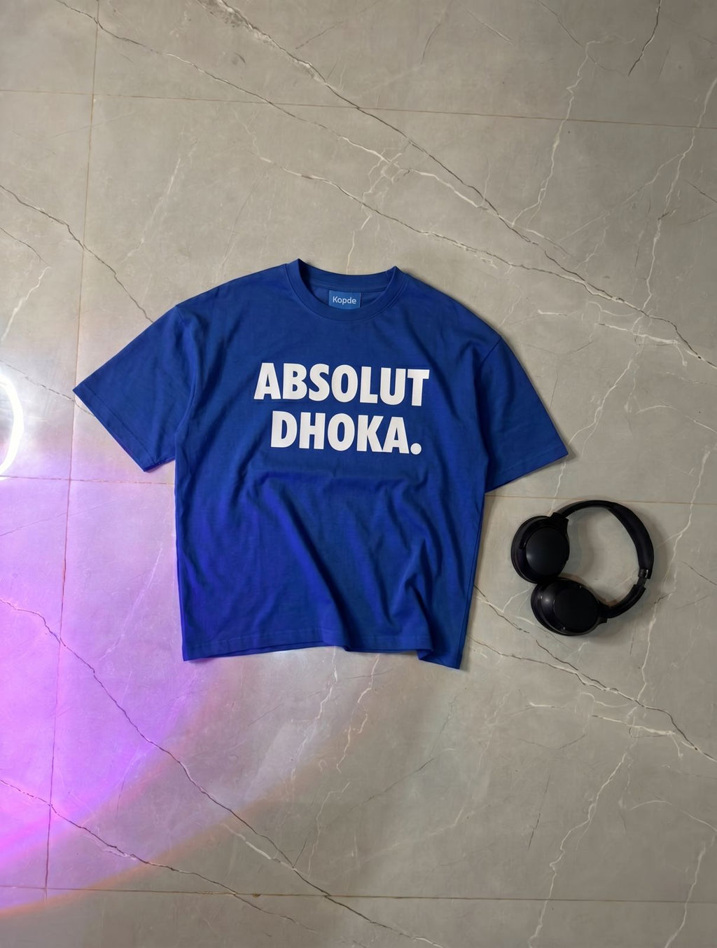 ABSOLU DHOKA. Oversized Tee