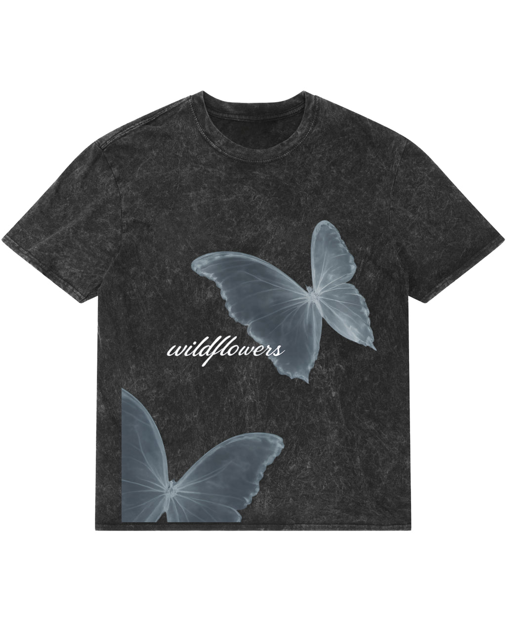 Acidwash Oversized T-shirt Front Design