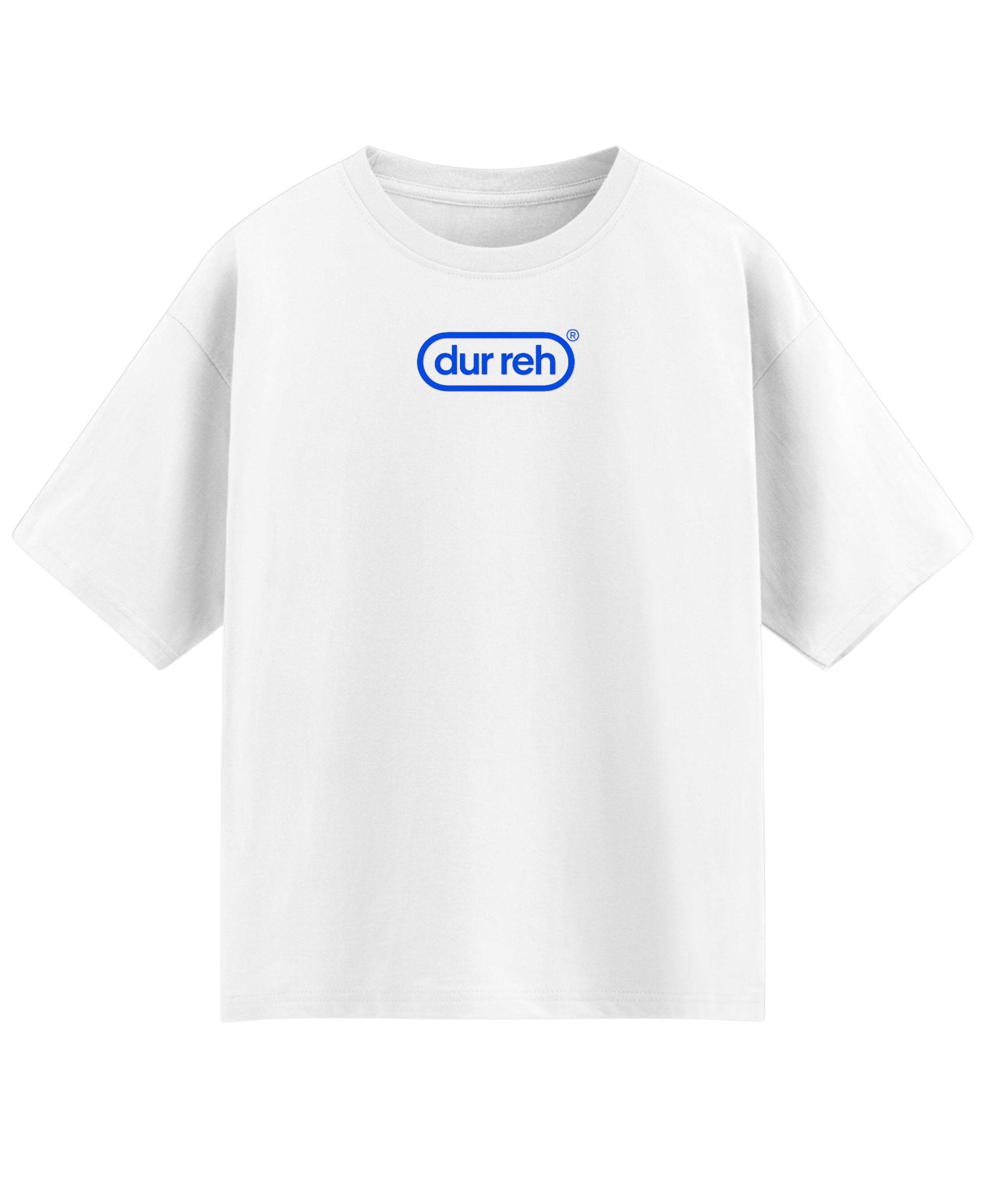 White Oversized T-shirt Front Design